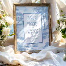 Mariage de Toile Bleue Côte Accueil Signal de réce