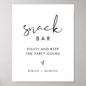 Poster MARIAGE des snacks de nuit STELLA (Devant)