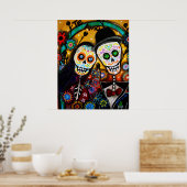 POSTER MARIAGE DIA DE LOS MUERTOS (Cuisine)