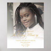 Poster Mariage d'Or Place réservée à la mémoire d'un être (Devant)