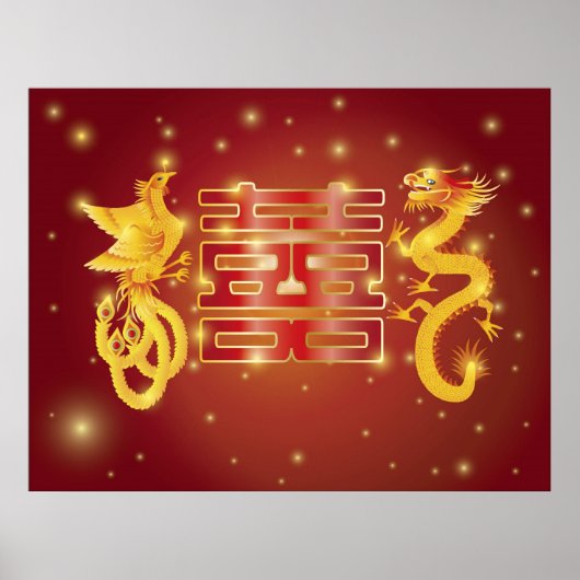 Poster Mariage Dragon Phoenix (Devant)