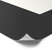 Poster Mariage élégant moderne à petit budget avec herbe  (Coin)