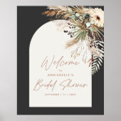 Poster Mariage élégant moderne à petit budget avec herbe  (Devant)