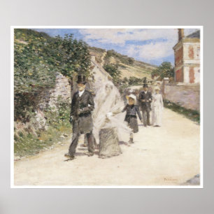 Poster Mariage en mars 1892 Theodore Robinson