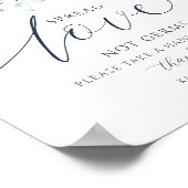 Poster Mariage Étaler L'amour Pas Les Germes Signer Marin (Coin)