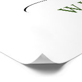 Poster Mariage Eucalyptus Lavender (Coin)