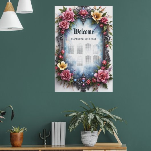 Poster Mariage Fantaisiste d'Elfe Steampunk (Salon 1)