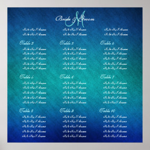 Poster Mariage fête d'anniversaire du siège