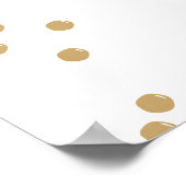 Poster Mariage Fleur sauvage Boho Bienvenue (Coin)