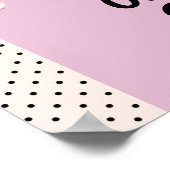 Poster Mariage Floral 1950 Signs (Coin)