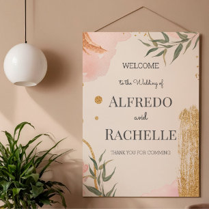 Poster Mariage Floral de Jardin d'Été