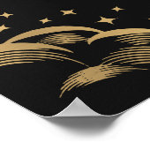 Poster Mariage Gold Sun & Moon Tarot