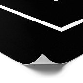 Poster Mariage gothique à fleurs violettes-rouges (Coin)