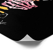 Poster Mariage gothique Épouse squelette d'Halloween Spoo (Coin)