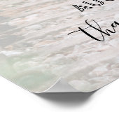 Poster Mariage heureux pour toujours superposition de pho (Coin)