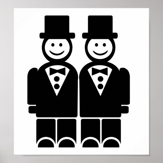 Poster Mariage homosexuel (Devant)