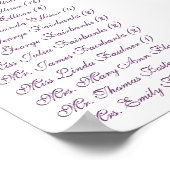 Poster Mariage Inséparable Art nouveau (Coin)