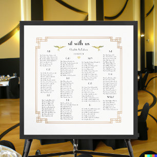 Poster Mariage Inséparable Art nouveau