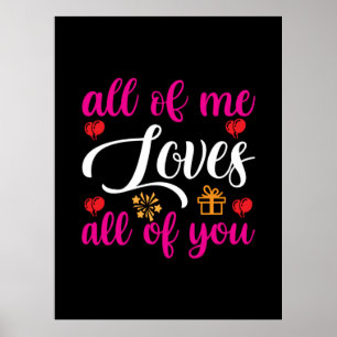 Poster Mariage Je Vous Aime Tous