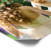 Poster Mariage Keepsaké M. et Mme 6 Collage de photos (Coin)