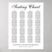 Poster Mariage minimaliste classique moderne (Devant)