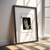 Poster Mariage Minimaliste Moderne