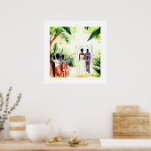 Poster Mariage noir (Cuisine)