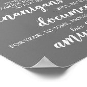 Poster Mariage Open Bar Funny Drunken Shenanigans Sign W (Coin)