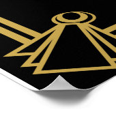 Poster MARIAGE OU TABLE DE PARTI PLANNER Collection Siège (Coin)