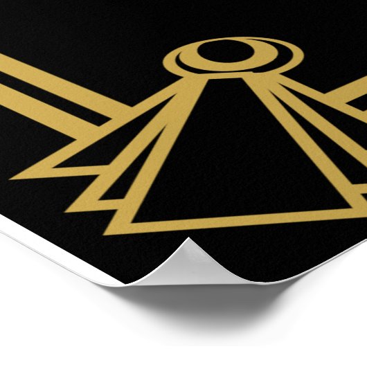 Poster MARIAGE OU TABLE DE PARTI PLANNER Collection Siège (Coin)