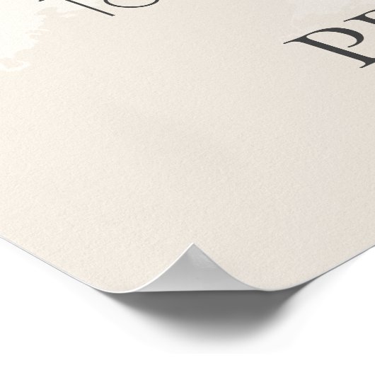 Poster Mariage | Panneau Rustique Lilac Albâtre Peony Bar (Coin)