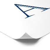 Poster Mariage Photo Booth signe, style nautique (Coin)