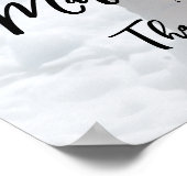 Poster Mariage photo moderne signe de bienvenue (Coin)