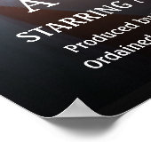 Poster mariage Photo Movie - Créez votre propre (Coin)