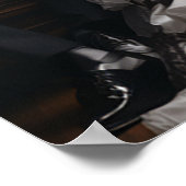 Poster Mariage photo signe de bienvenue élégant calligrap (Coin)