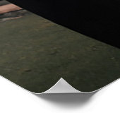 Poster Mariage photo signe de bienvenue élégant script or (Coin)