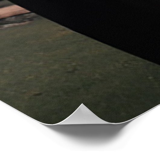 Poster Mariage photo signe de bienvenue élégant script or (Coin)