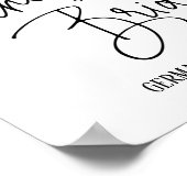 Poster Mariage Place Réservée à la Mémoire du Père de la (Coin)