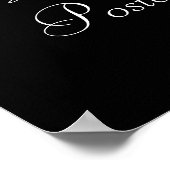 Poster Mariage Postage (Coin)