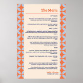 Poster Mariage rétro du milieu du siècle (Devant)