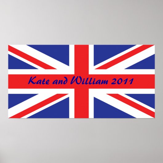 Poster Mariage royal /Kate et William (Devant)