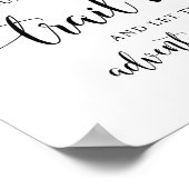 Poster Mariage Rustique Construisez votre propre panneau  (Coin)