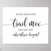 Poster Mariage Rustique Construisez votre propre panneau  (Devant)
