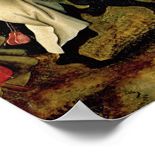 Poster Mariage rustique, détail des gens qui dansent (Coin)