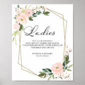 Poster Mariage Salle de bain Signé Vous Avez L'Air Extrao (Devant)