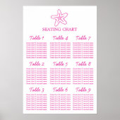 Poster Mariage Seastar Seastar Planner 1-9 (Devant)