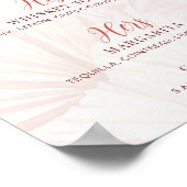 Poster Mariage Signature Boire Ses Heures Cocktail Open B (Coin)