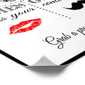 Poster Mariage signe Photo Booth (Coin)