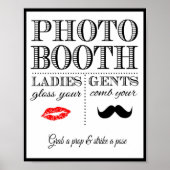 Poster Mariage signe Photo Booth (Devant)