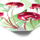 Poster Mariage sous la pluie de cerises (Coin)